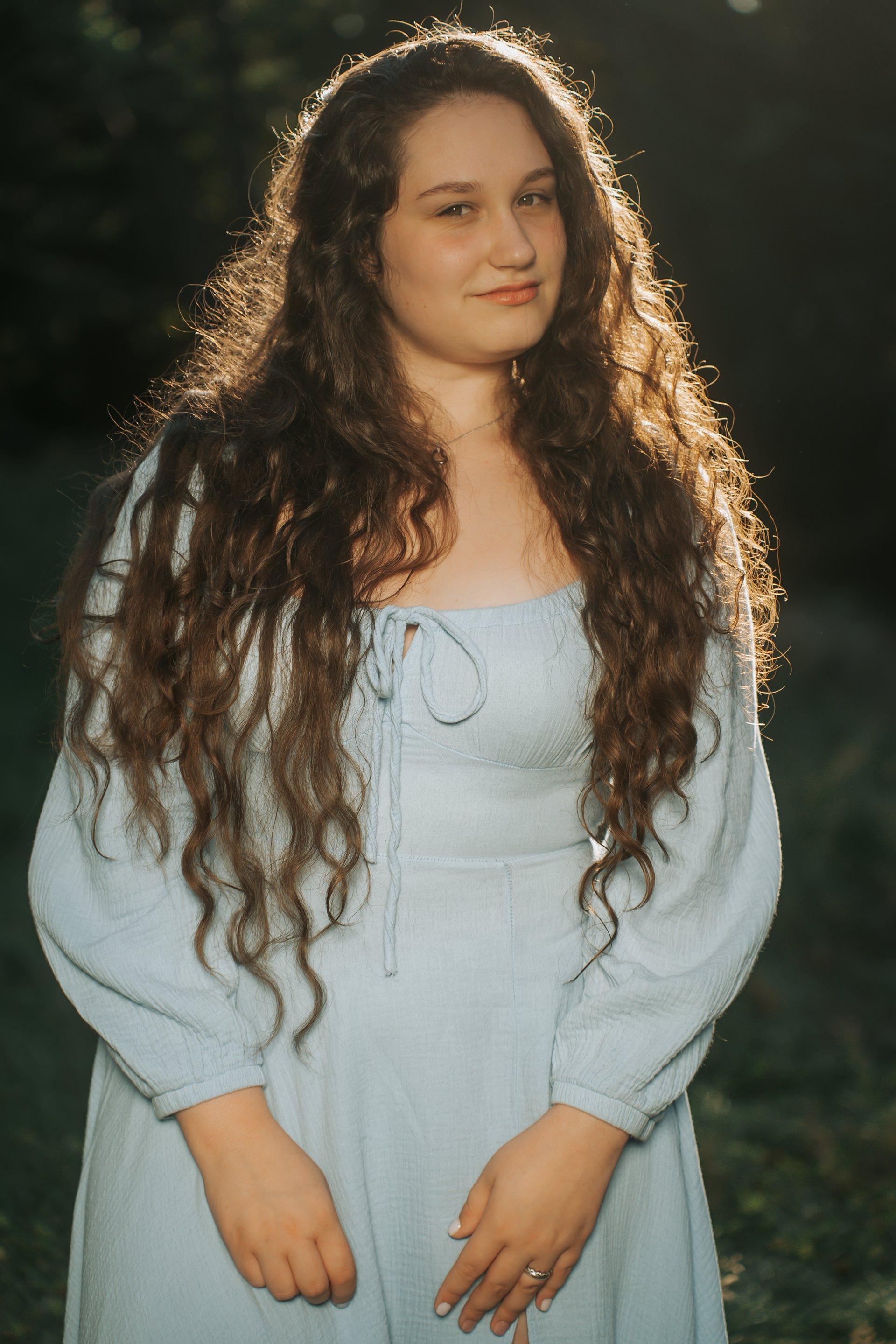 Portrait photography session