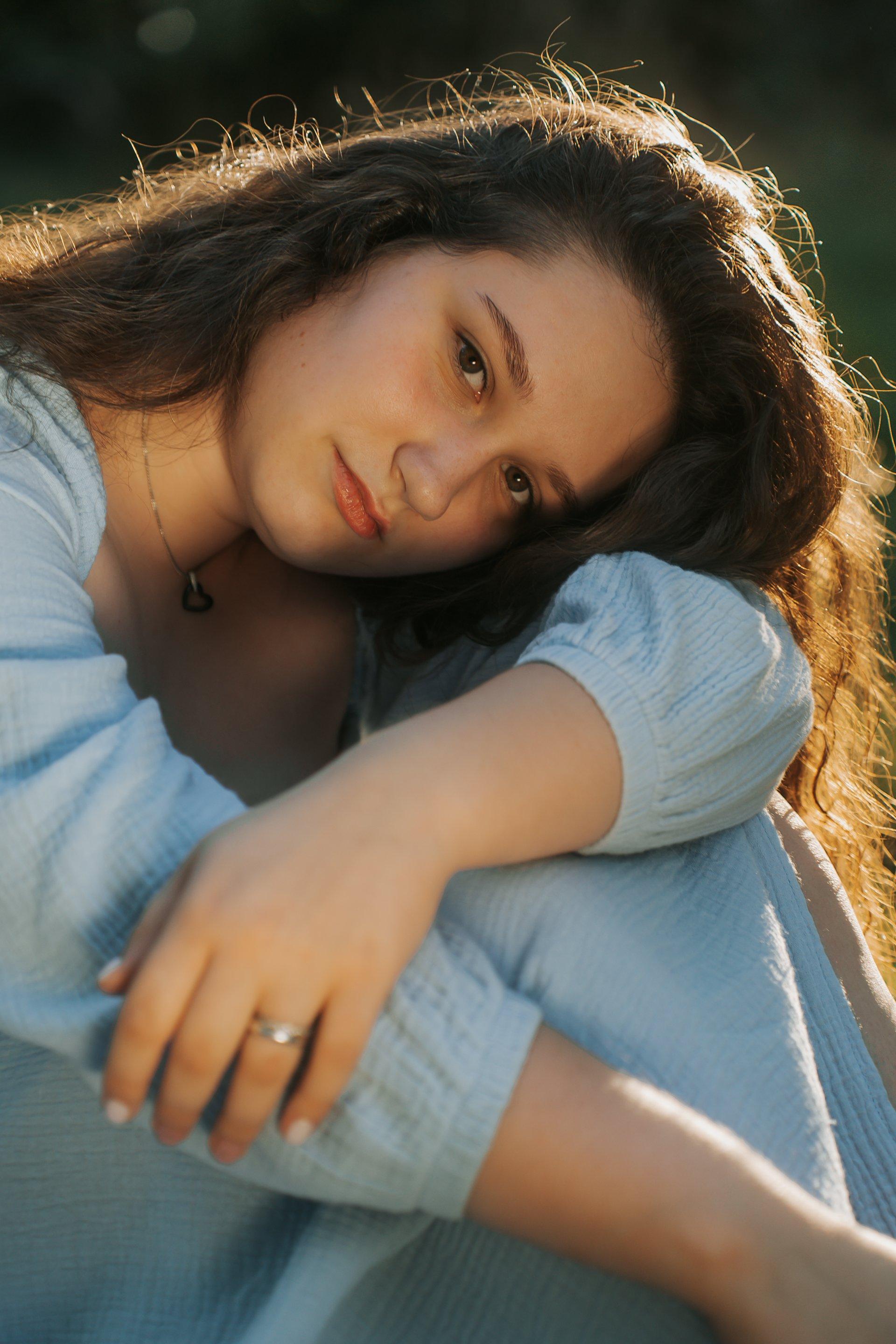 Portrait photography session