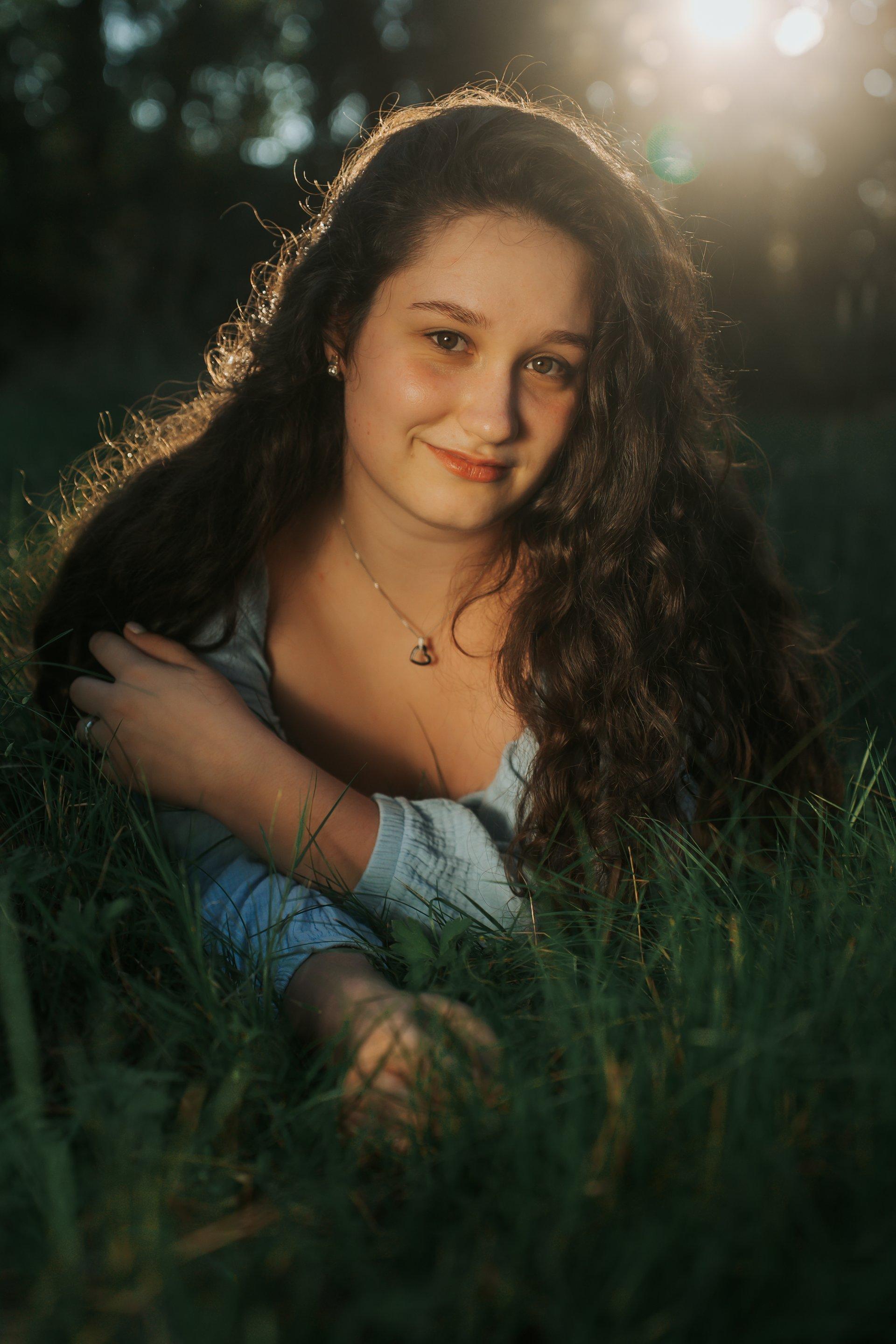 Portrait photography session