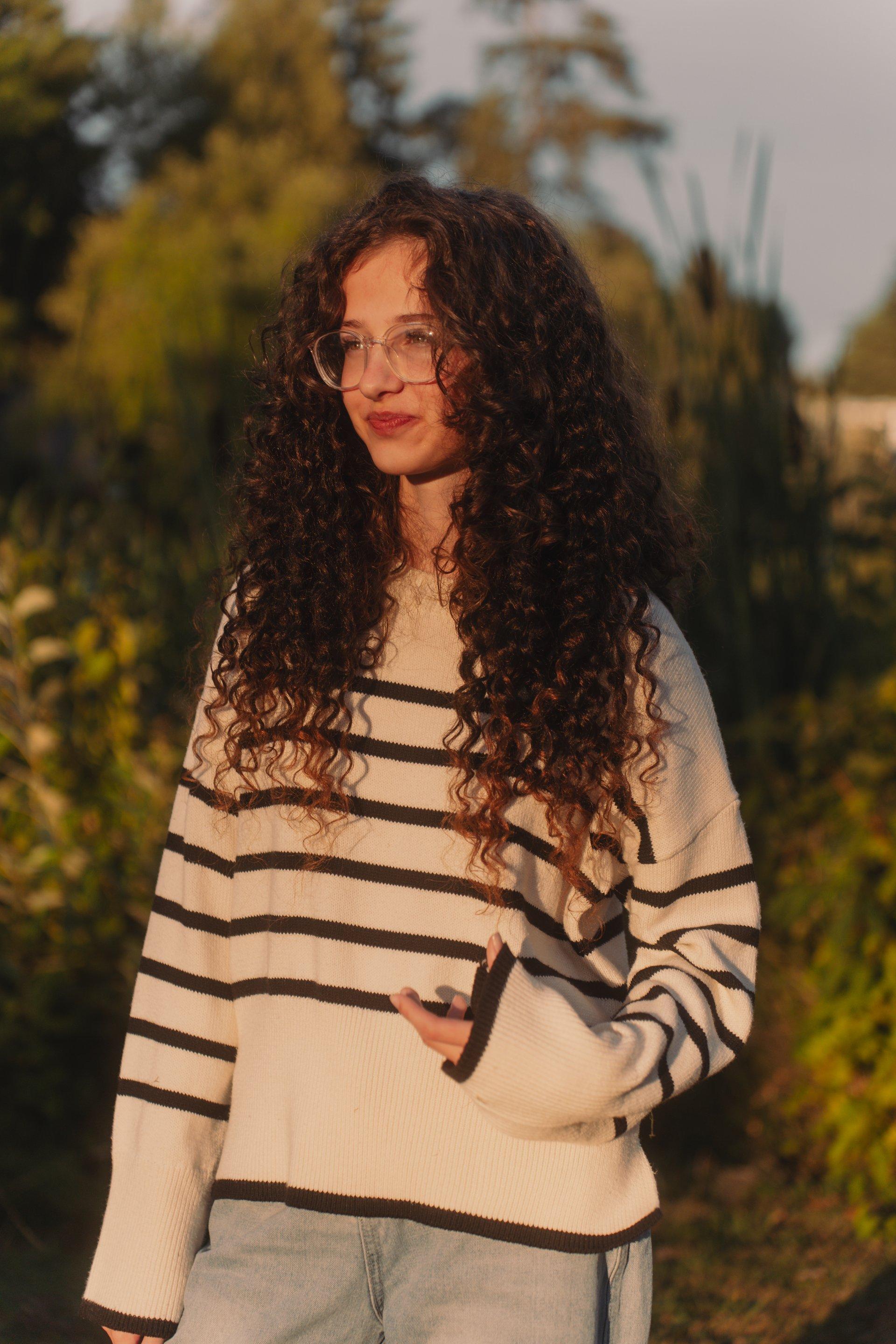 Portrait photography session