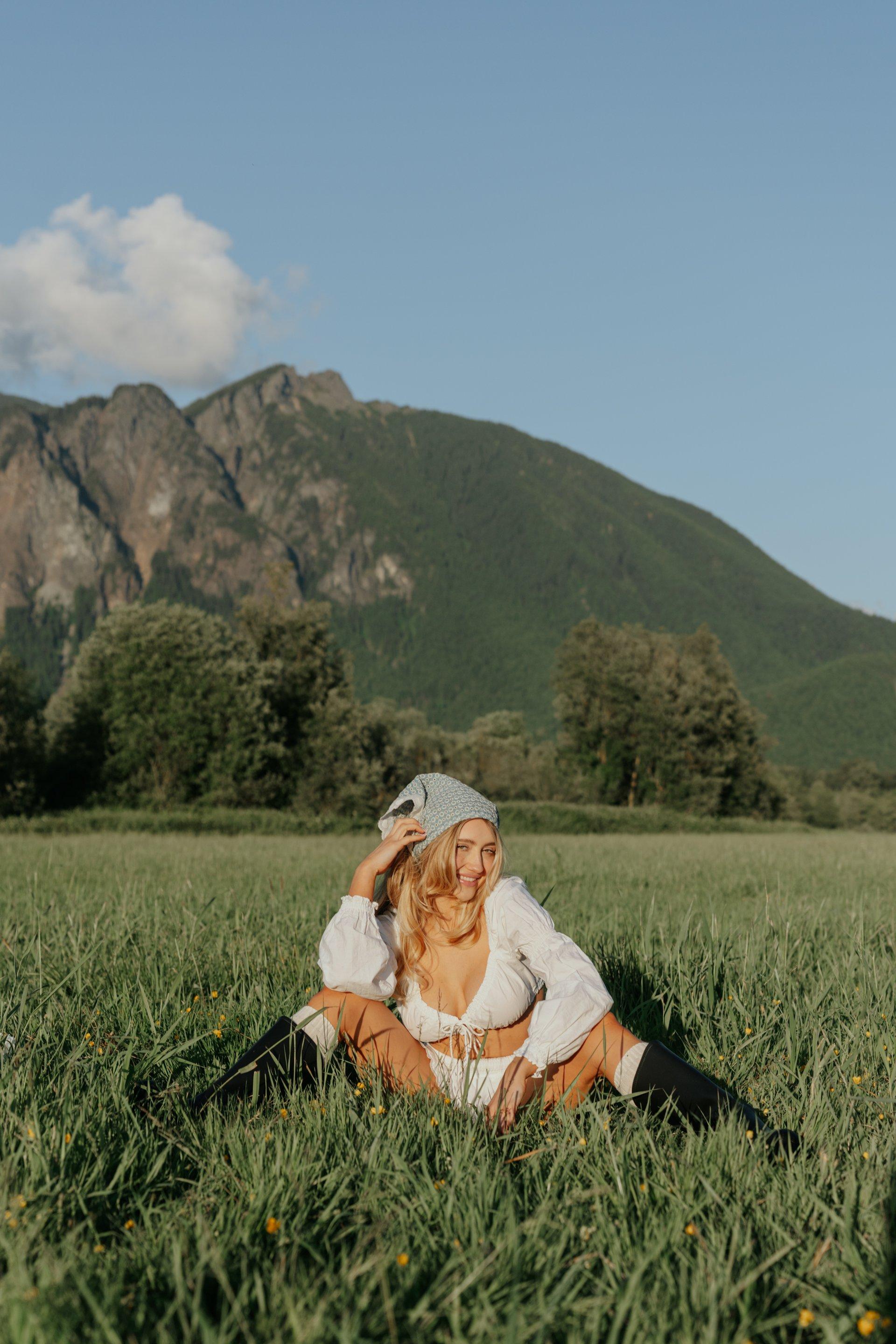 Portrait photography session