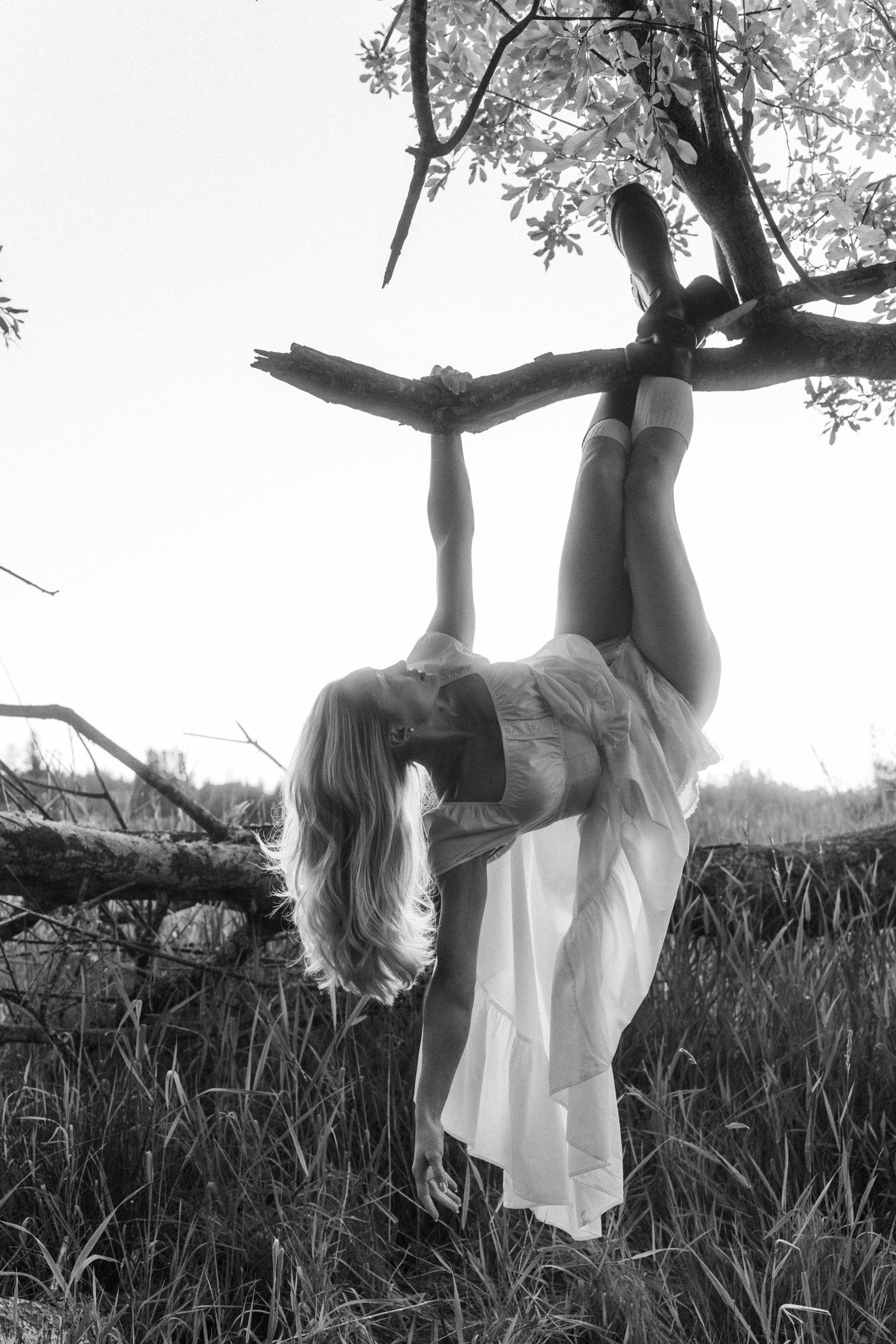 Portrait photography session