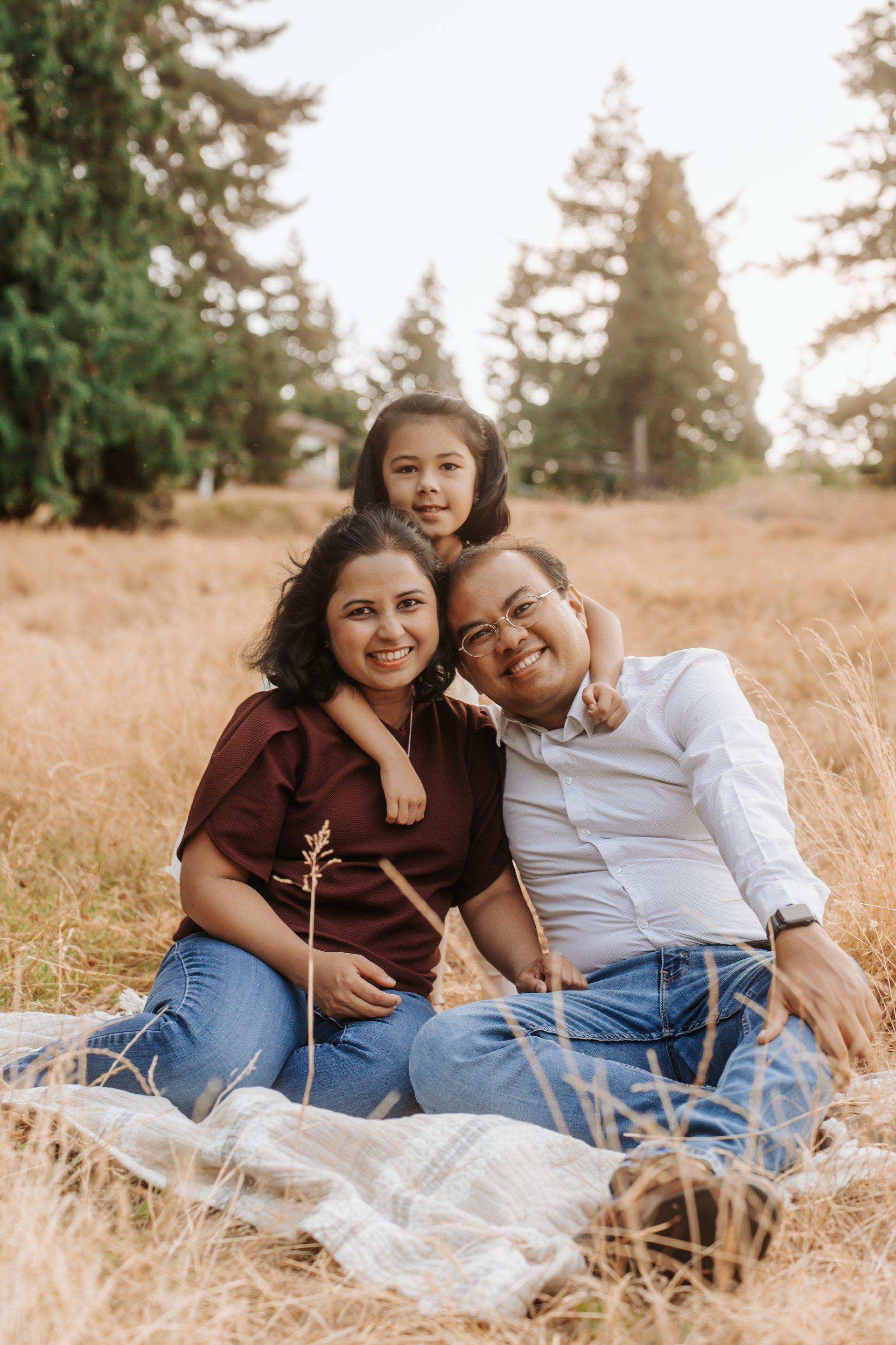 Family photography session