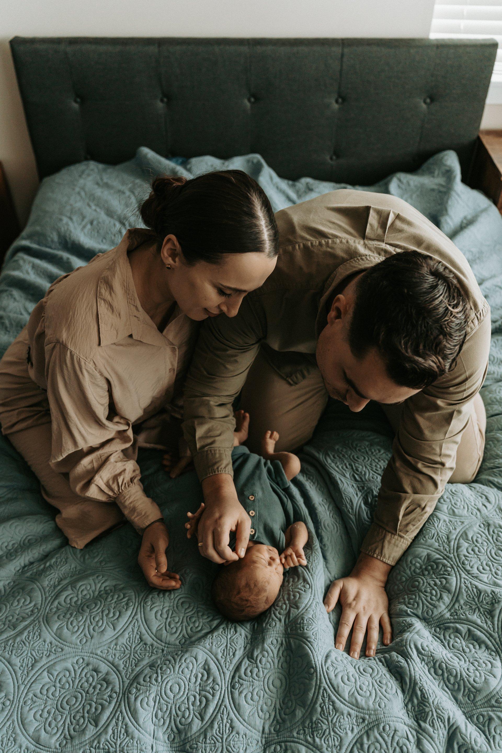 Newborn photography session