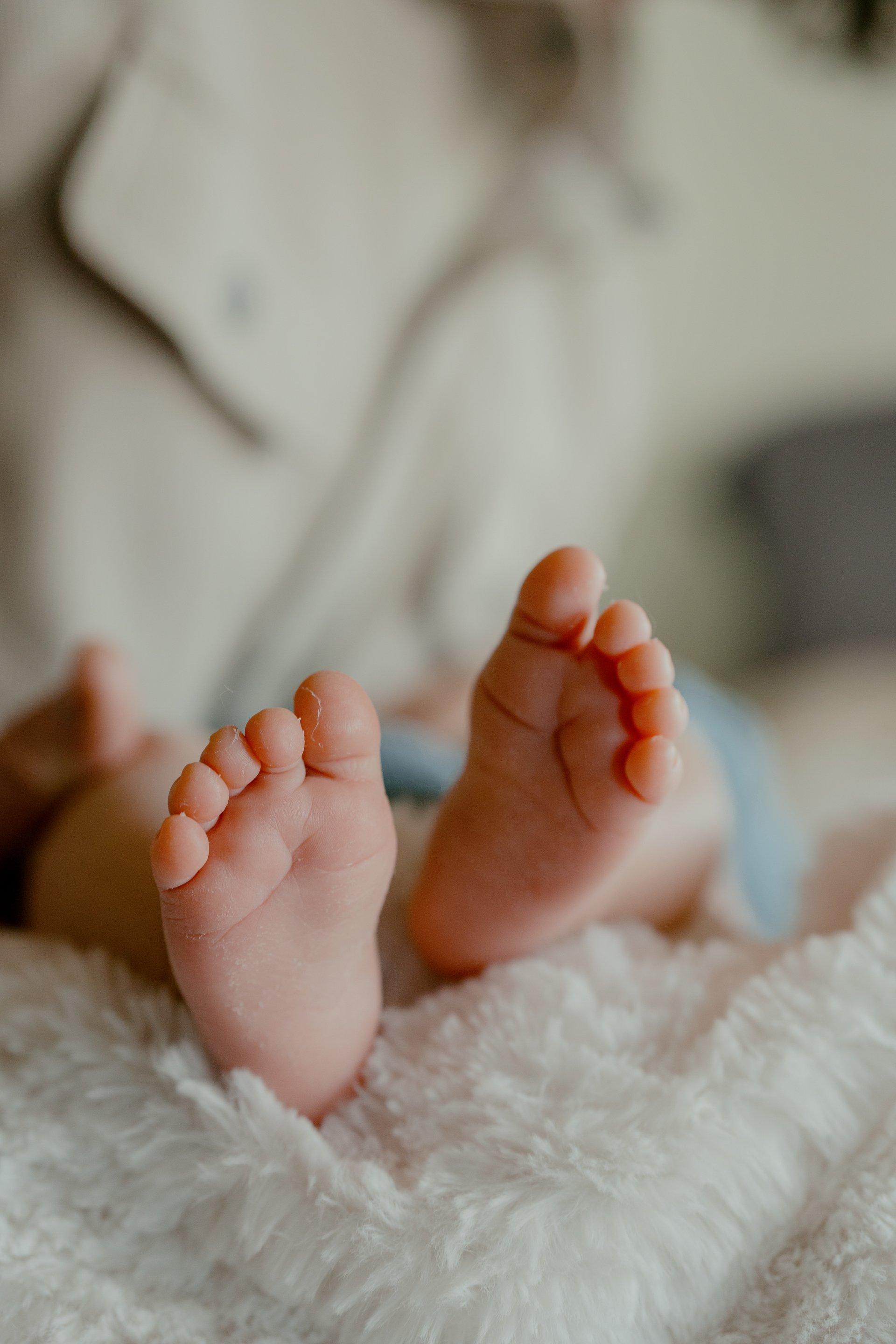 Newborn photography session