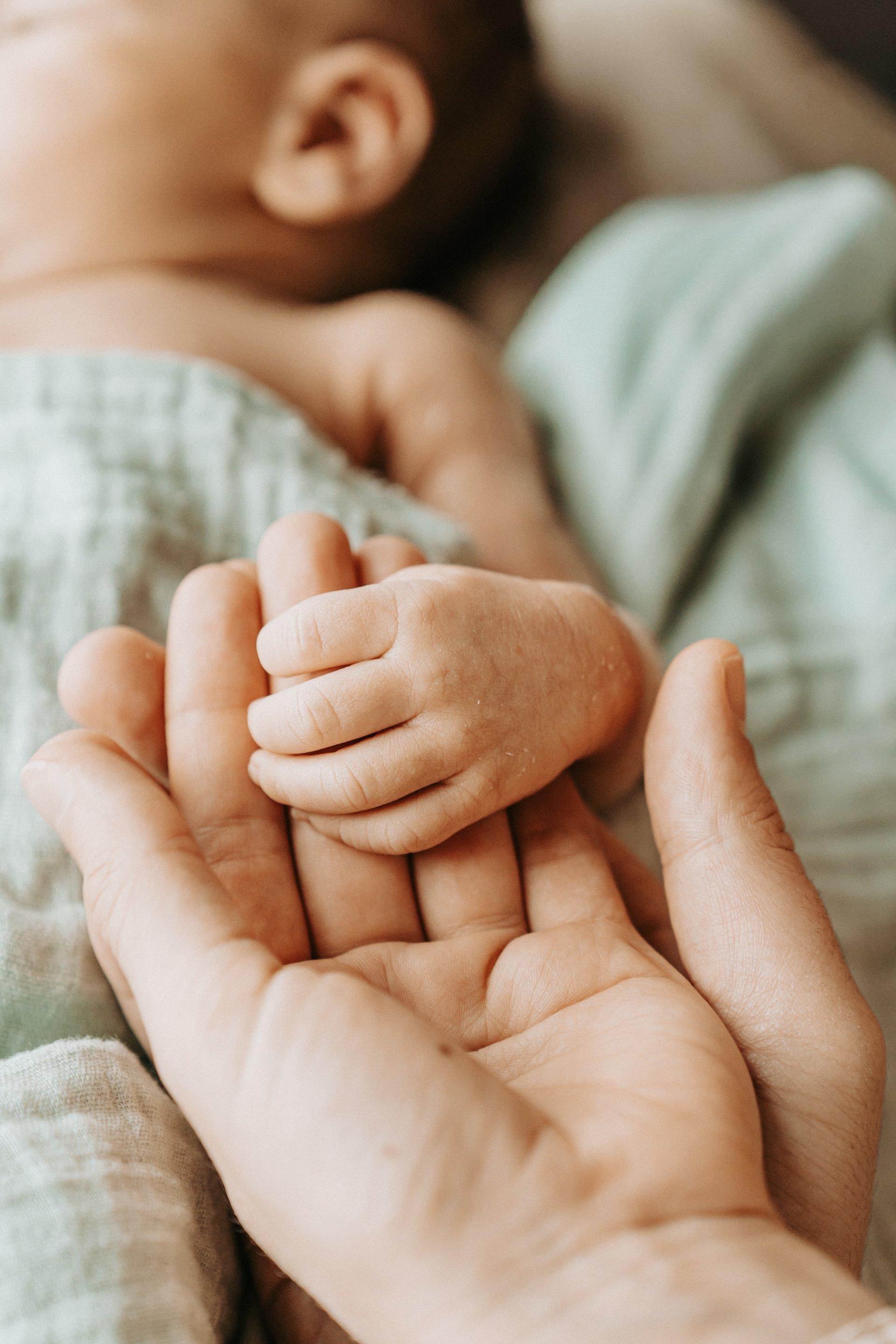 Newborn photography session