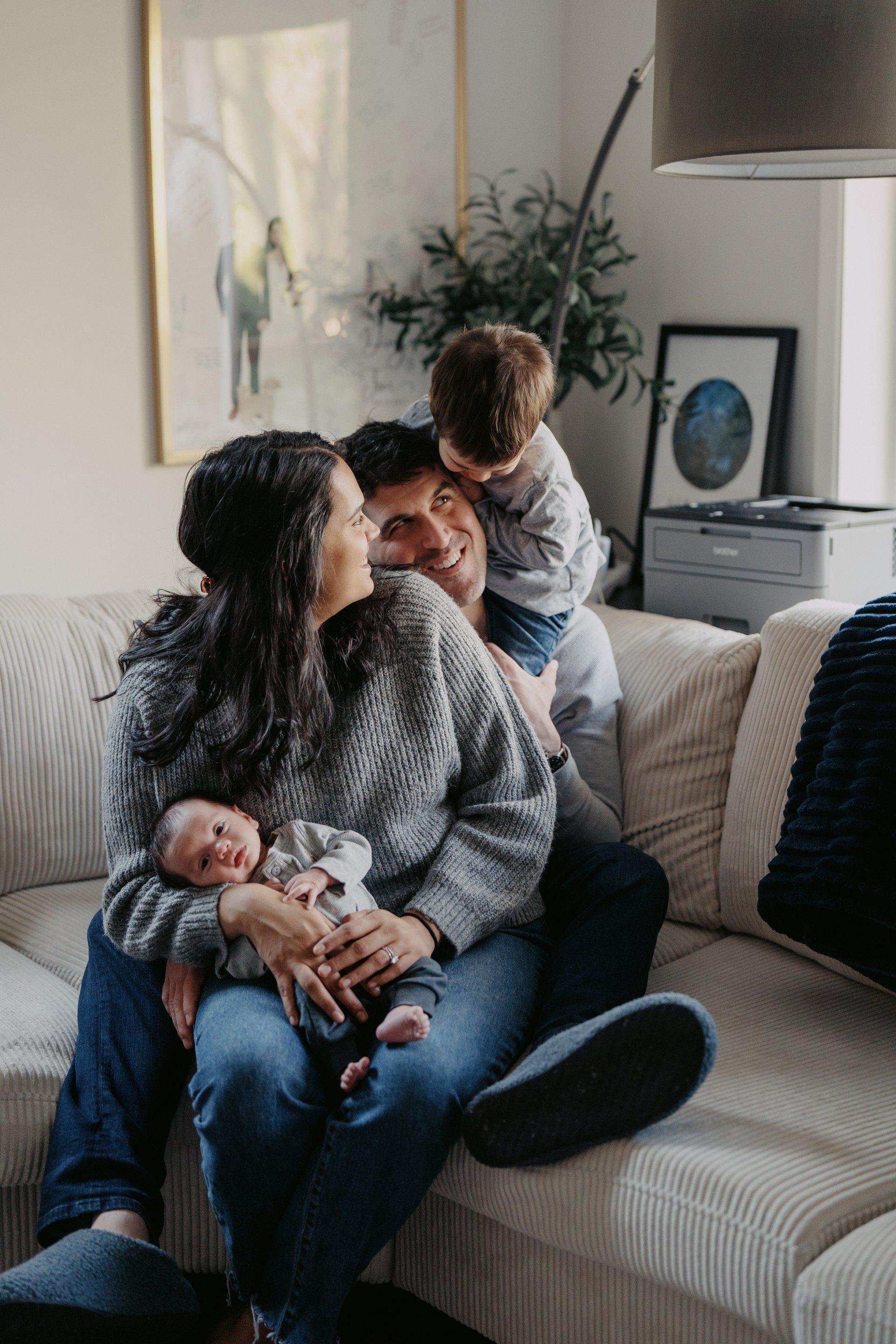 Newborn photography session