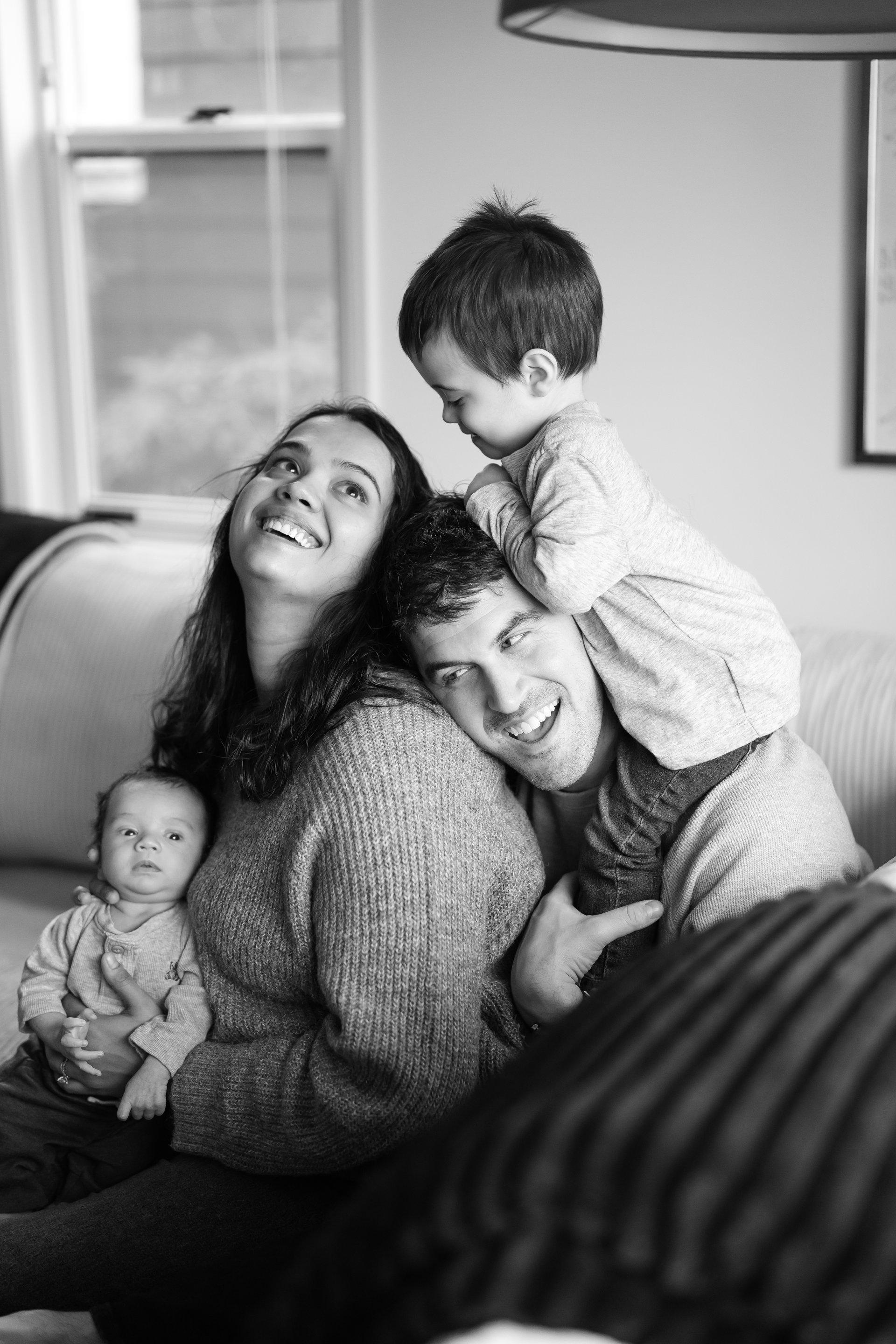 Newborn photography session