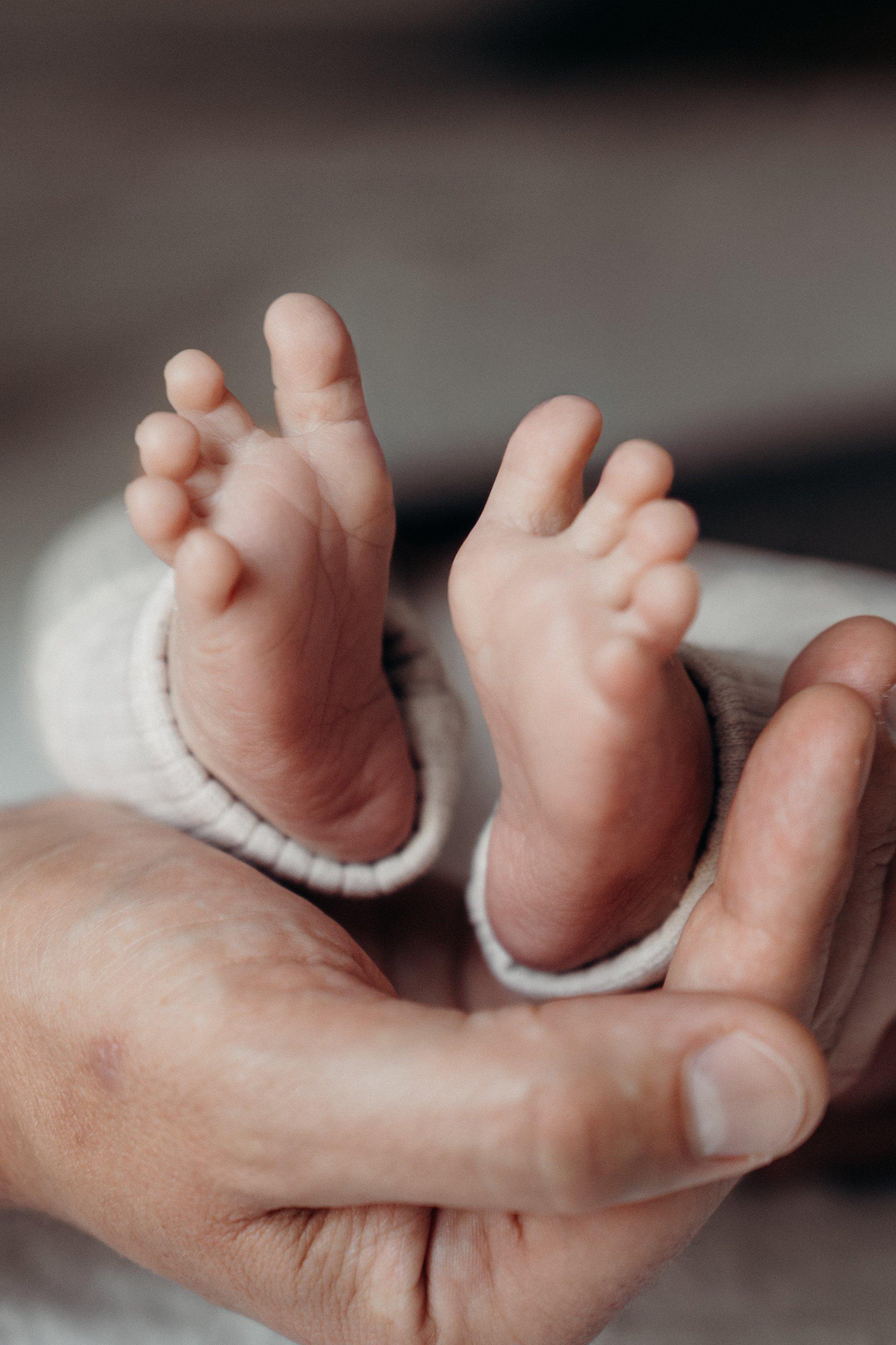 Newborn photography session