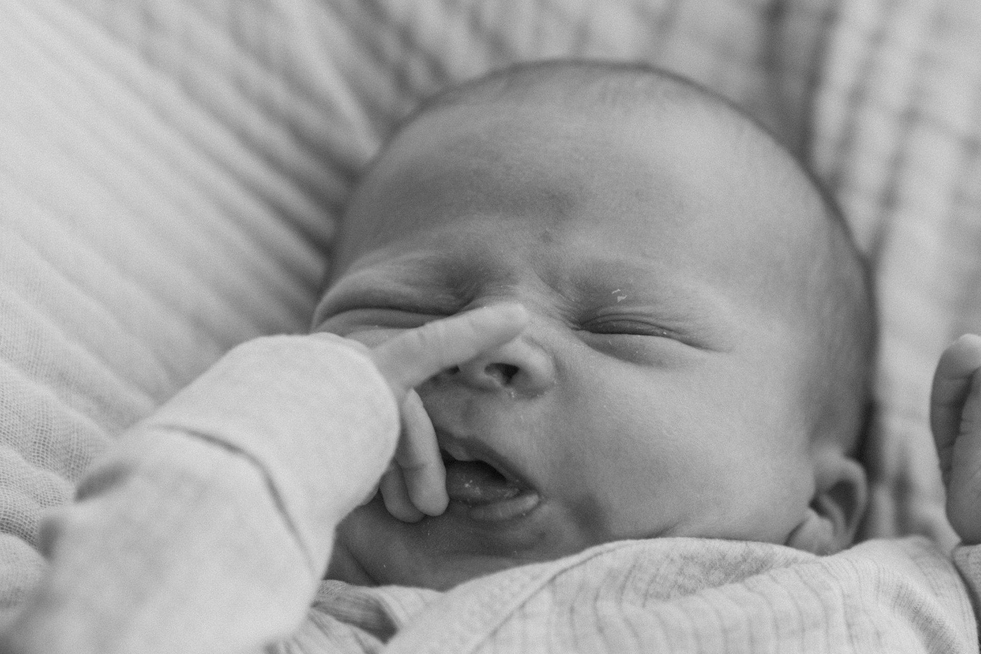 Newborn photography session